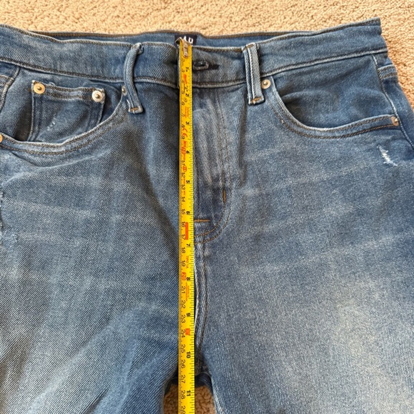 Gap Distressed True Skinny Blue Jeans 29 - Picture 4 of 8